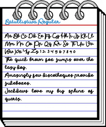 Batullistiwa Regular Font