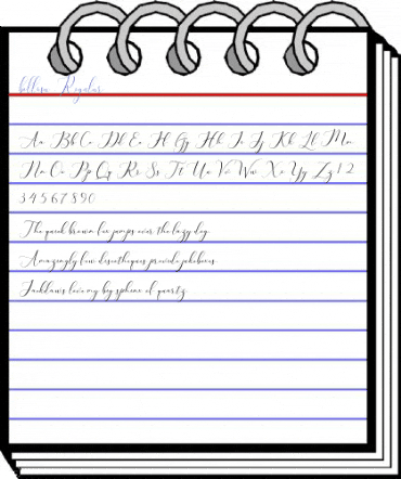 bellisa Regular Font