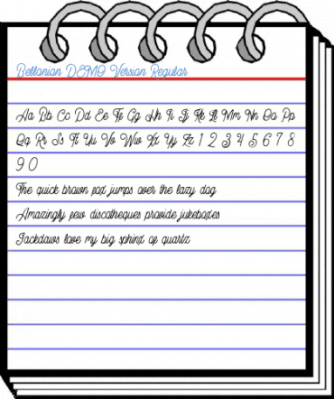 Bellonion DEMO Version Regular Font