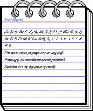 Beric Regular Font