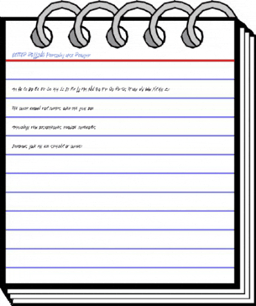 BETTER ROLLING Personal Use Regular Font