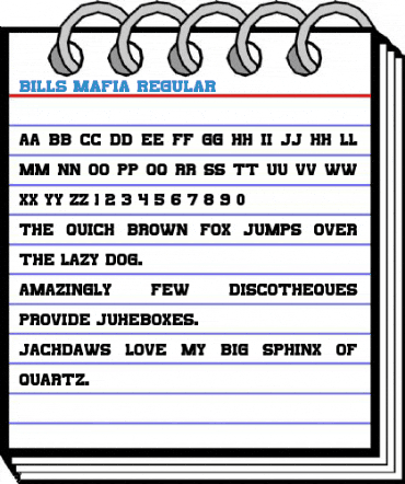 Bills Mafia Regular Font