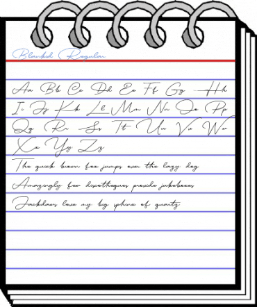 Blankid Regular Font