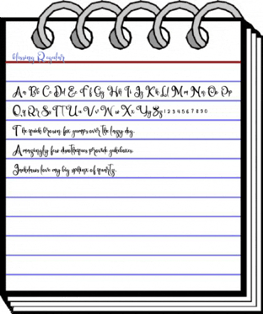 blessing Regular Font