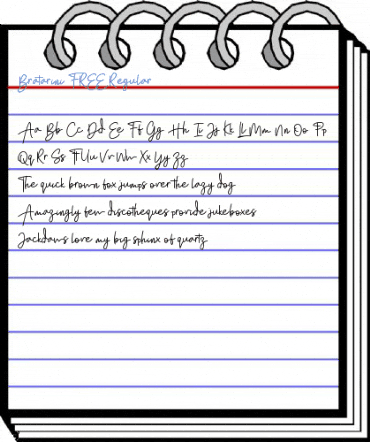 Bratarini FREE Regular Font