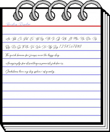 Bresley Regular Font