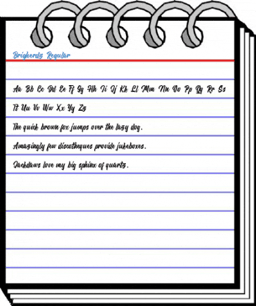 Brigherdz Regular Font