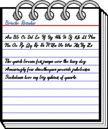 Brioche Regular Font