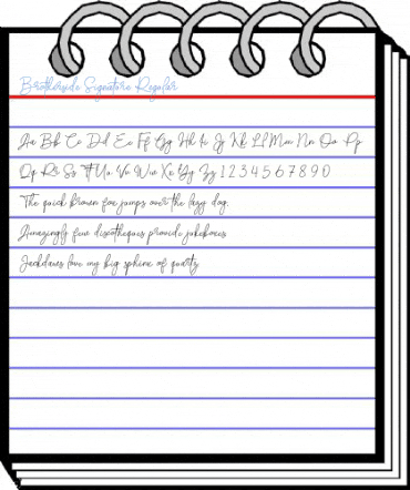 Brotherside Signature Regular Font