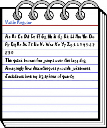 Vaille Regular Font