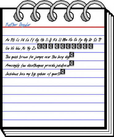 Busther Regular Font