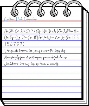 Callien Pooh Regular Font