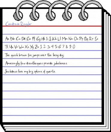 Candreva Regular Font