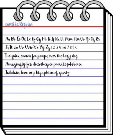 cantika Regular Font