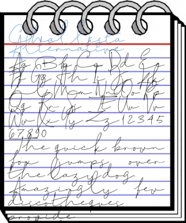 Challista Alternative Font
