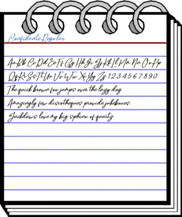 Confidante Regular Font