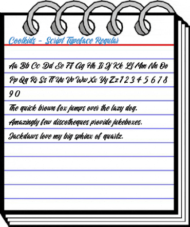 Coolkids - Script Typeface Regular Font