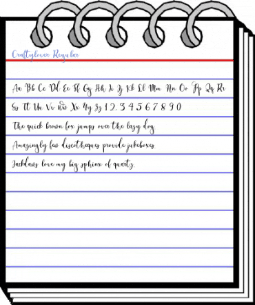 Craftylover Regular Font