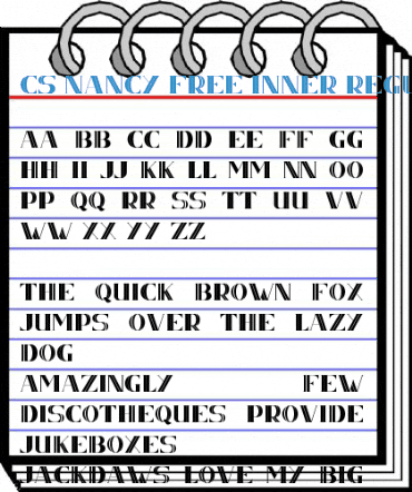 CS Nancy Free Inner Regular Font