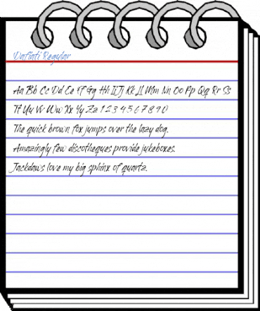 Dafiati Regular Font