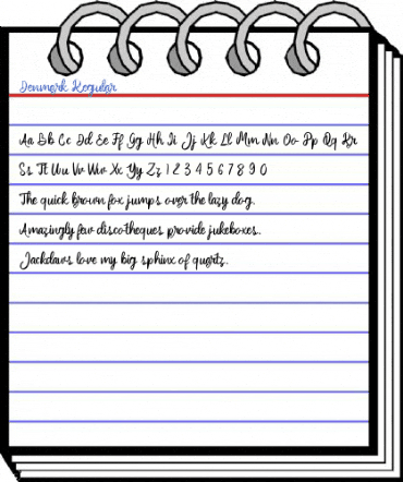 Denmark Regular Font