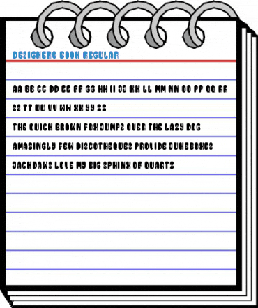 Designero Book Regular Font