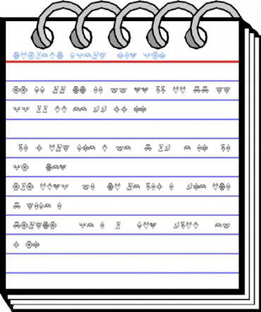 Diamond Blocks Regular Font