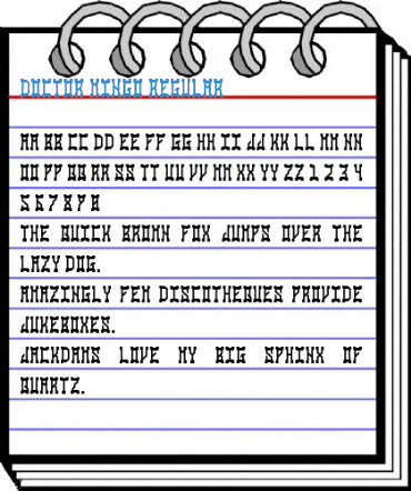 Doctor Mingo Regular Font