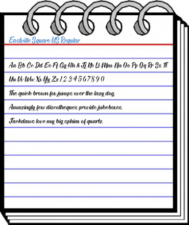 Eastville Square US Regular Font