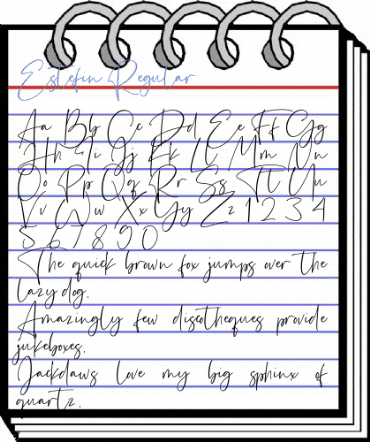 Estefin Regular Font