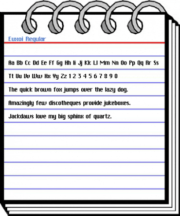 Euxoi Regular Font