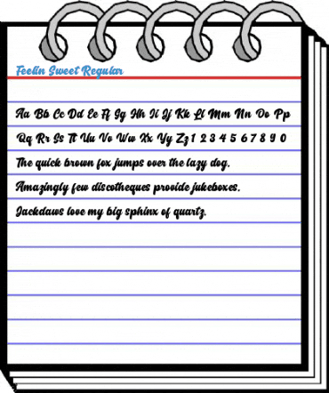Feelin Sweet Regular Font
