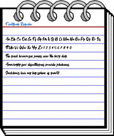Fontgrab Regular Font