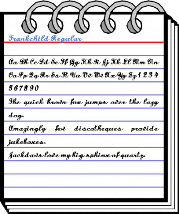 Frankchild Regular Font