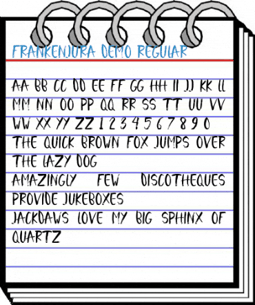Frankenjura Demo Regular Font