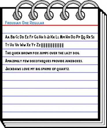 Freudian One Regular Font