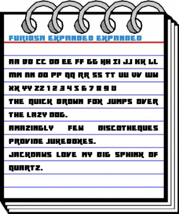 Furiosa Expanded Expanded Font