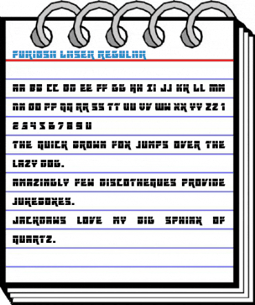 Furiosa Laser Regular Font