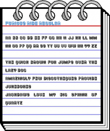 Furious Ride Regular Font