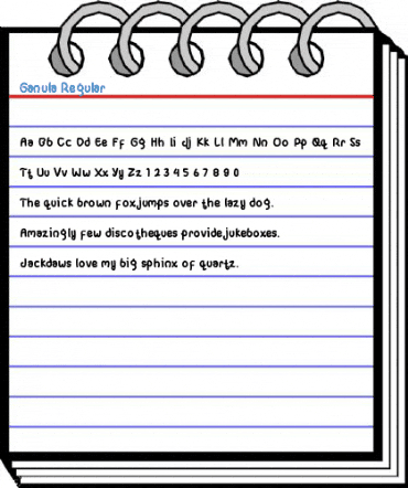 Ganula Regular Font