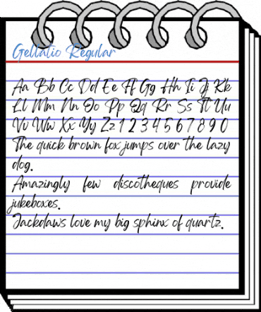 Gellatio Regular Font