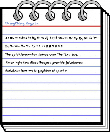 ChangChang Regular Font