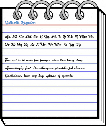 Golliath Regular Font