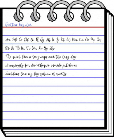 Gritten Regular Font