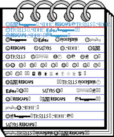 Changeling Dingbats Regular Font
