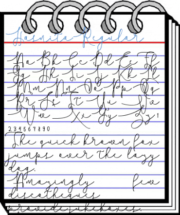 Hasnita Regular Font