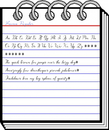 Havina Regular Font