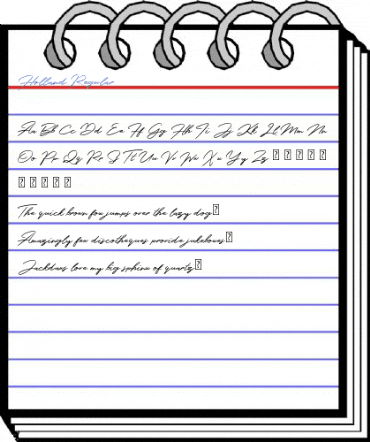 Holland Regular Font