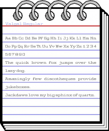Valgal Regular Font