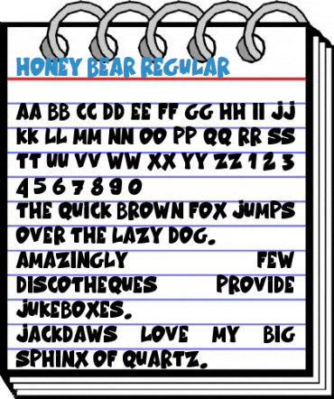 Honey Bear Font